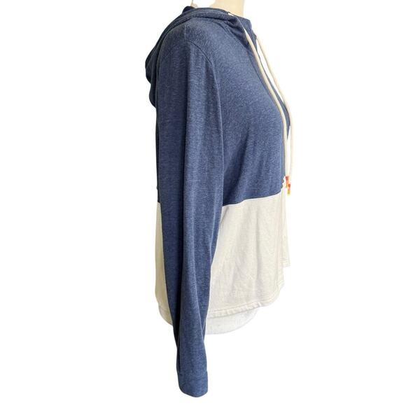 Marine Layer Colorblock Hoodie Women's Medium Fishingcore Fishermancore Beach - Picture 5 of 12